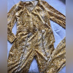 CURRENT AIR snake print set